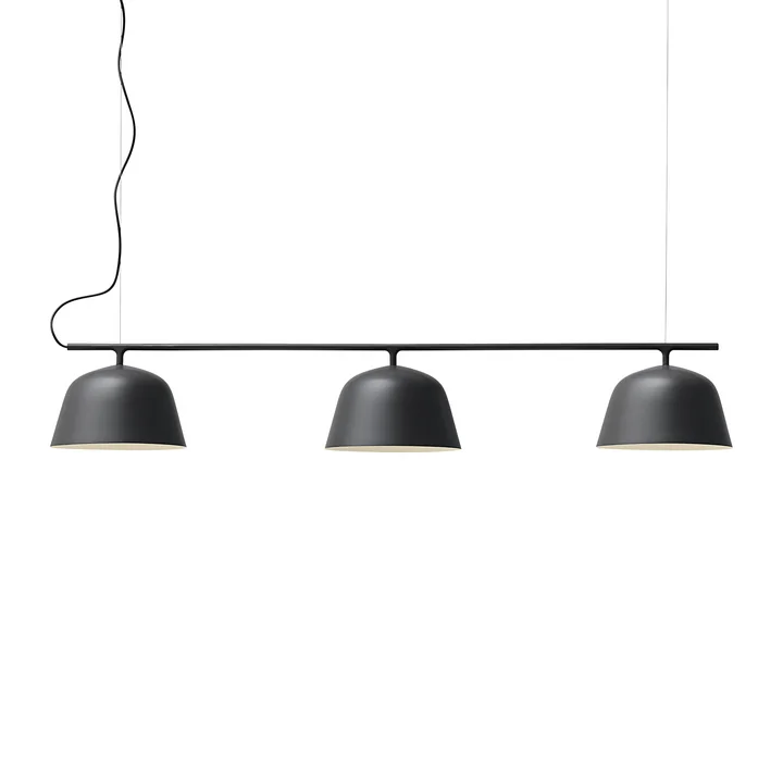 Muuto - Ambit Rail Pendelleuchte, dusty green