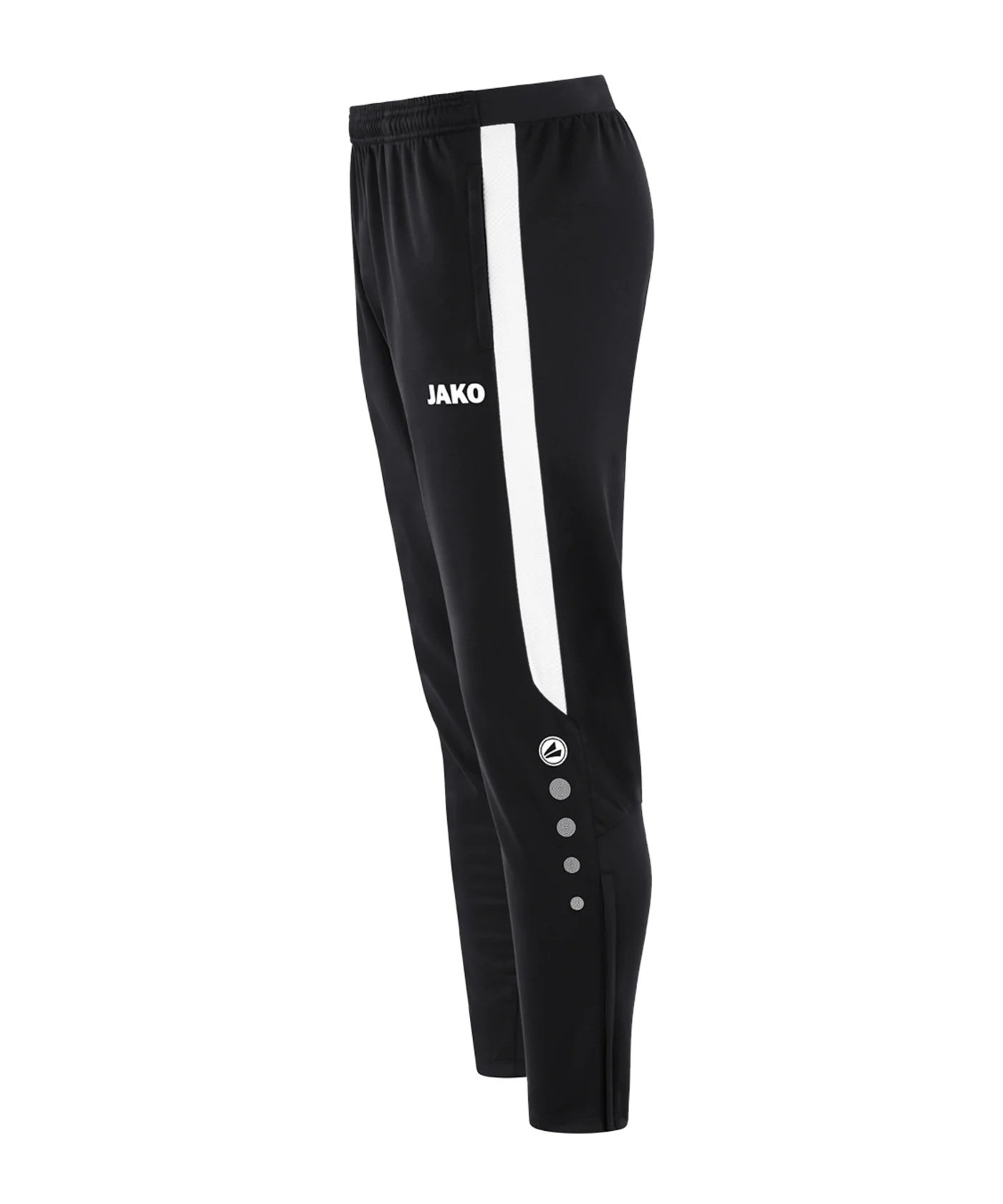 JAKO Power Polyesterhose Kids Schwarz Weiss F802