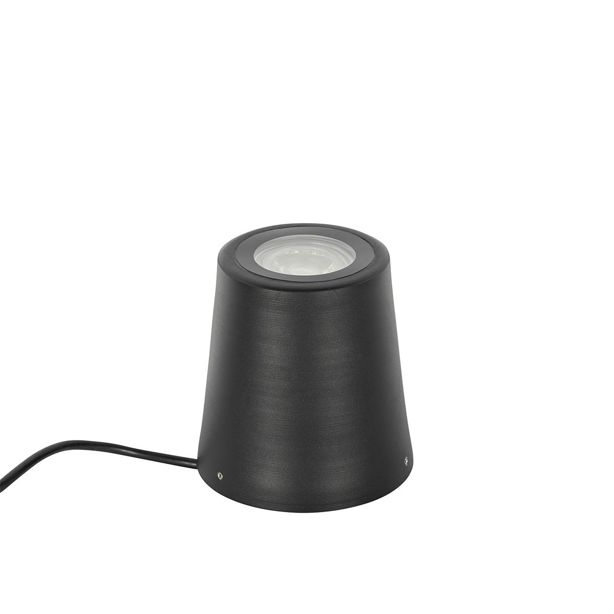 Moderne tuinspot zwart rond IP65 - Lennard