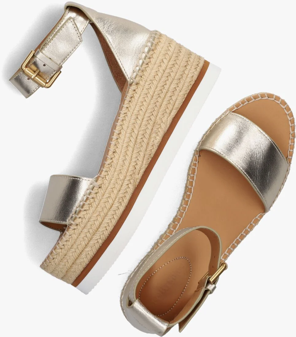 SEE BY CHLO\u00C9 gouden see by chlo&eacute; espadrilles glyn