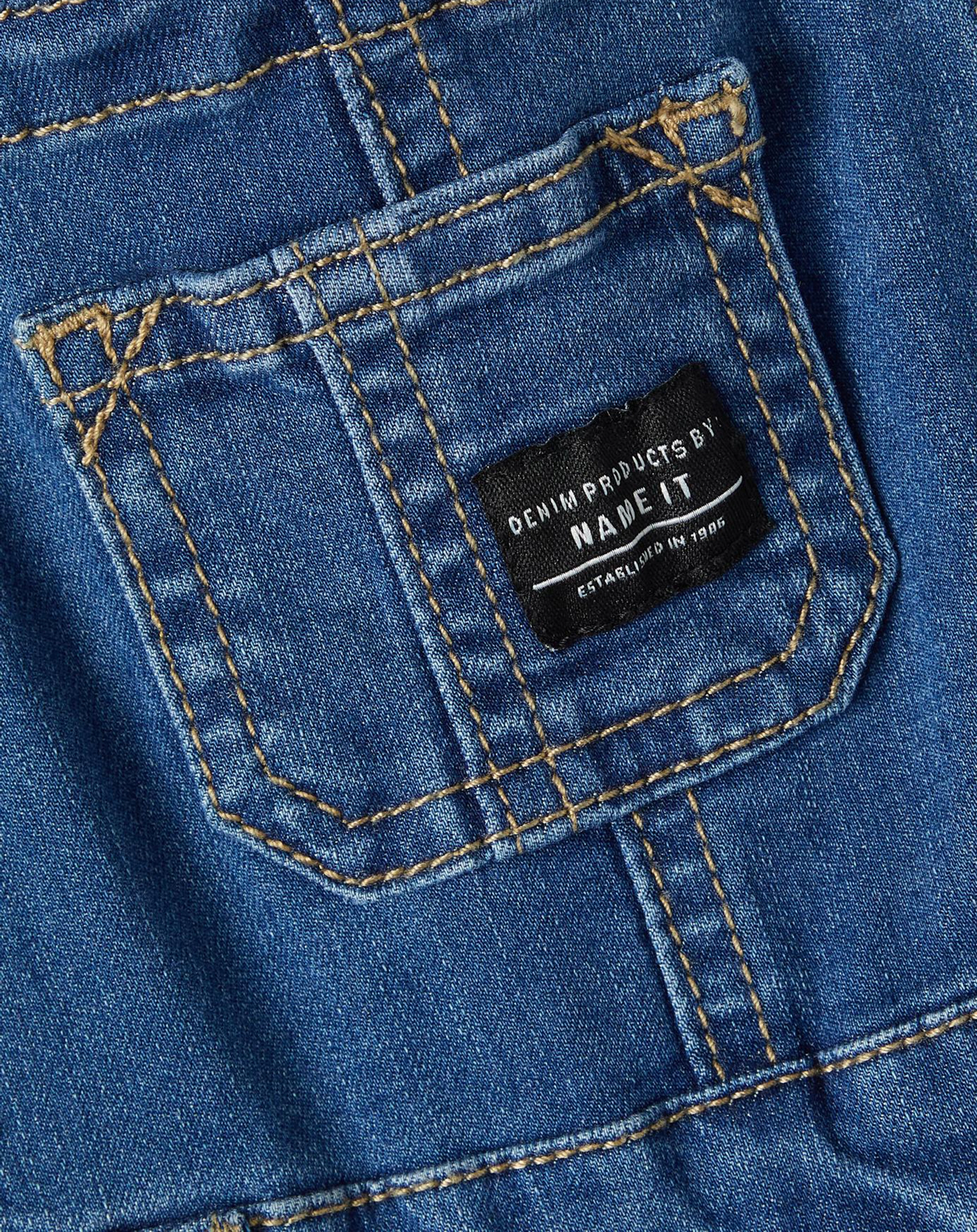 Latzhose NBNROBIN in medium blue