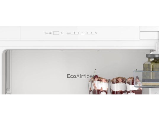 BOSCH - Réfrigérateur encastrable 1 porte KIR21NSE0, Série 2, 136 litres, Niche 88 cm