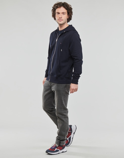 Tommy Hilfiger - 1985 ZIP THROUGH HOODY - Marine