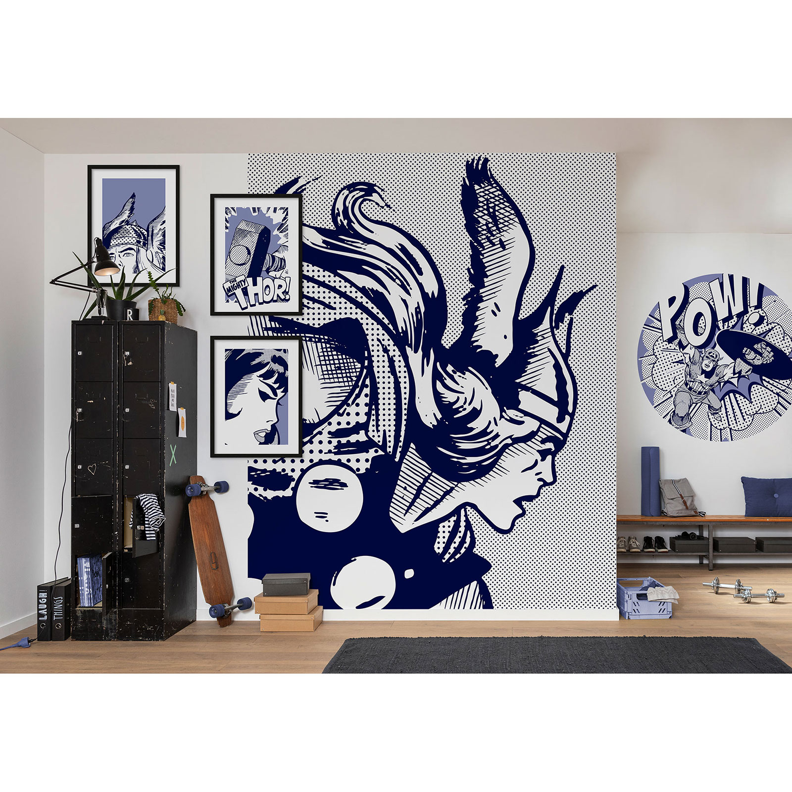 Vlies-Fototapete LEGEND OF THOR - 200x250 cm