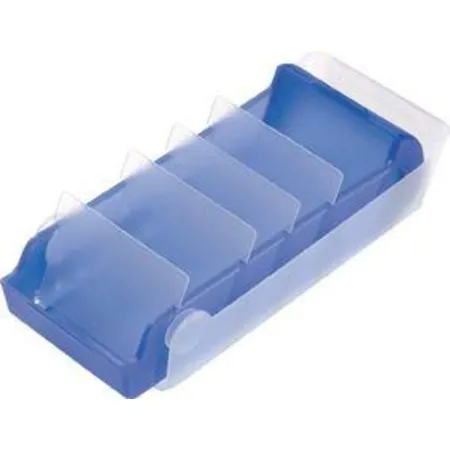 Helit H6901030 Lernkartei BeeBox, A8, blau