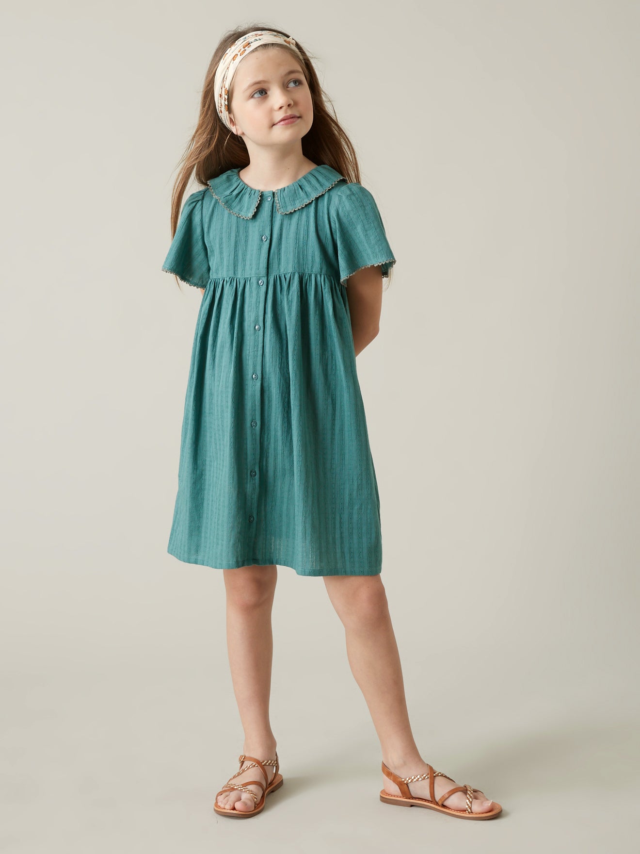 Robe Fille tissu fantaisie