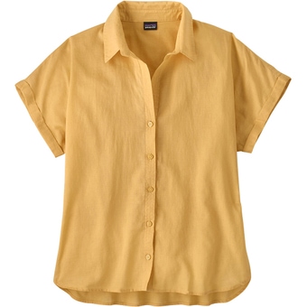 Patagonia Lightweight A/C Bluse Beeswax Tan Damen