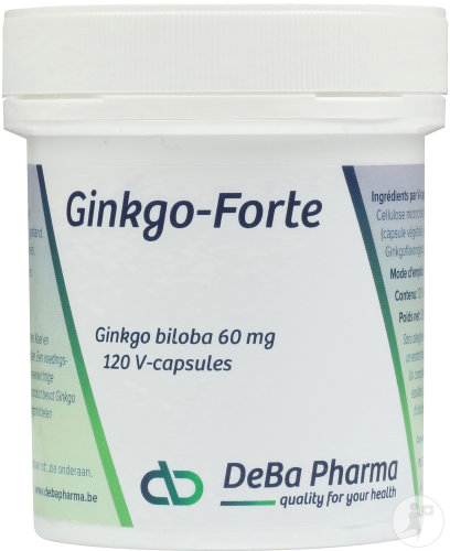 Deba Ginkgo-Forte 60mg Capsules 120