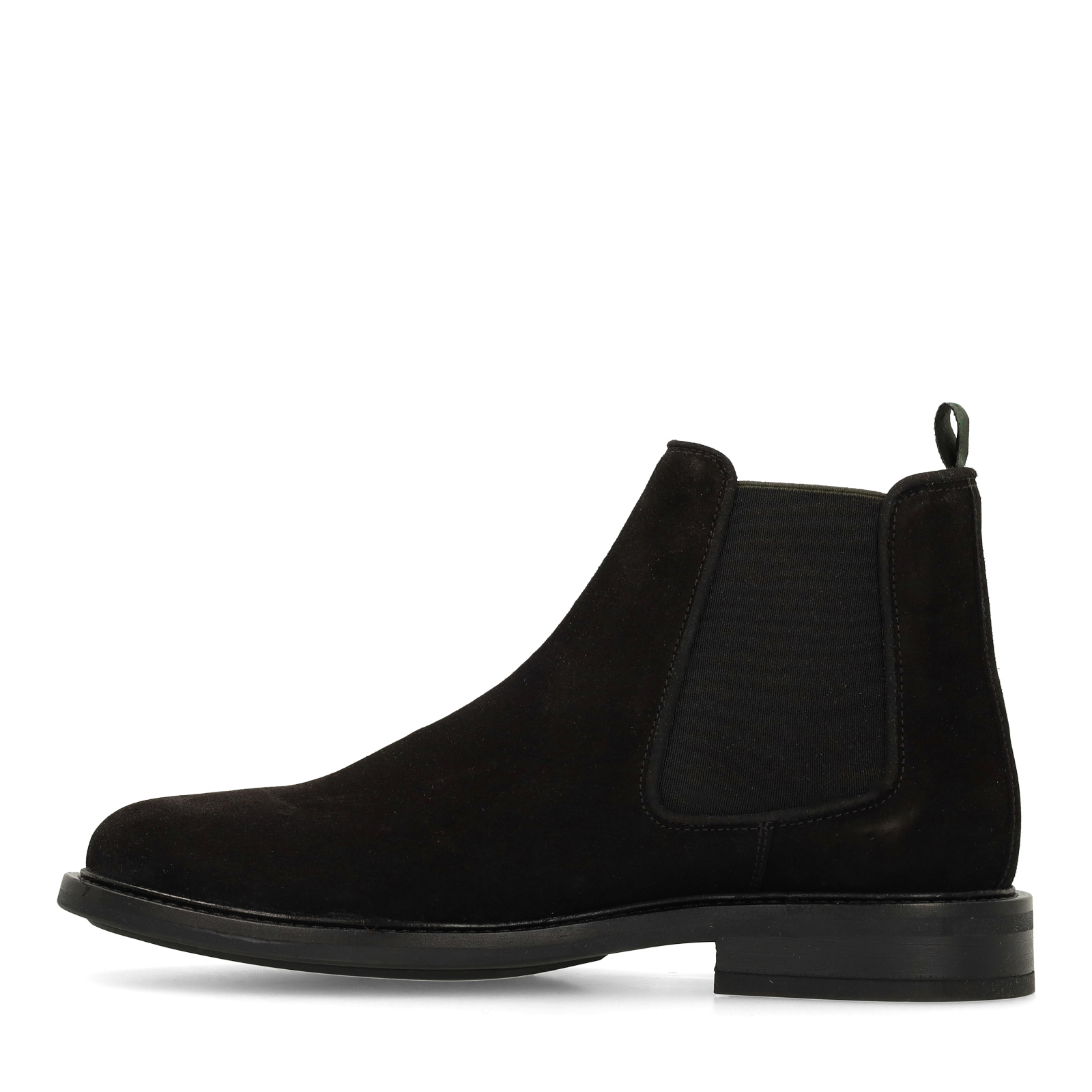 Zwarte suède chelsea boots