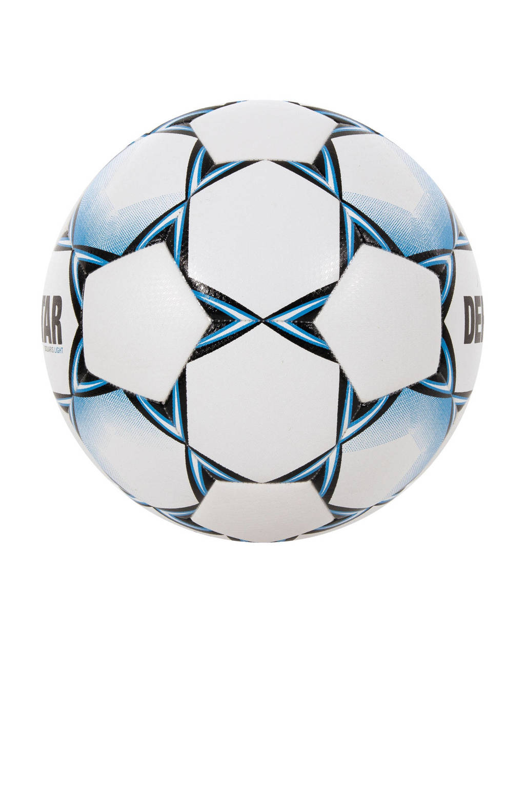 Juniorvoetbal Solaris Light wit/blauw maat 5