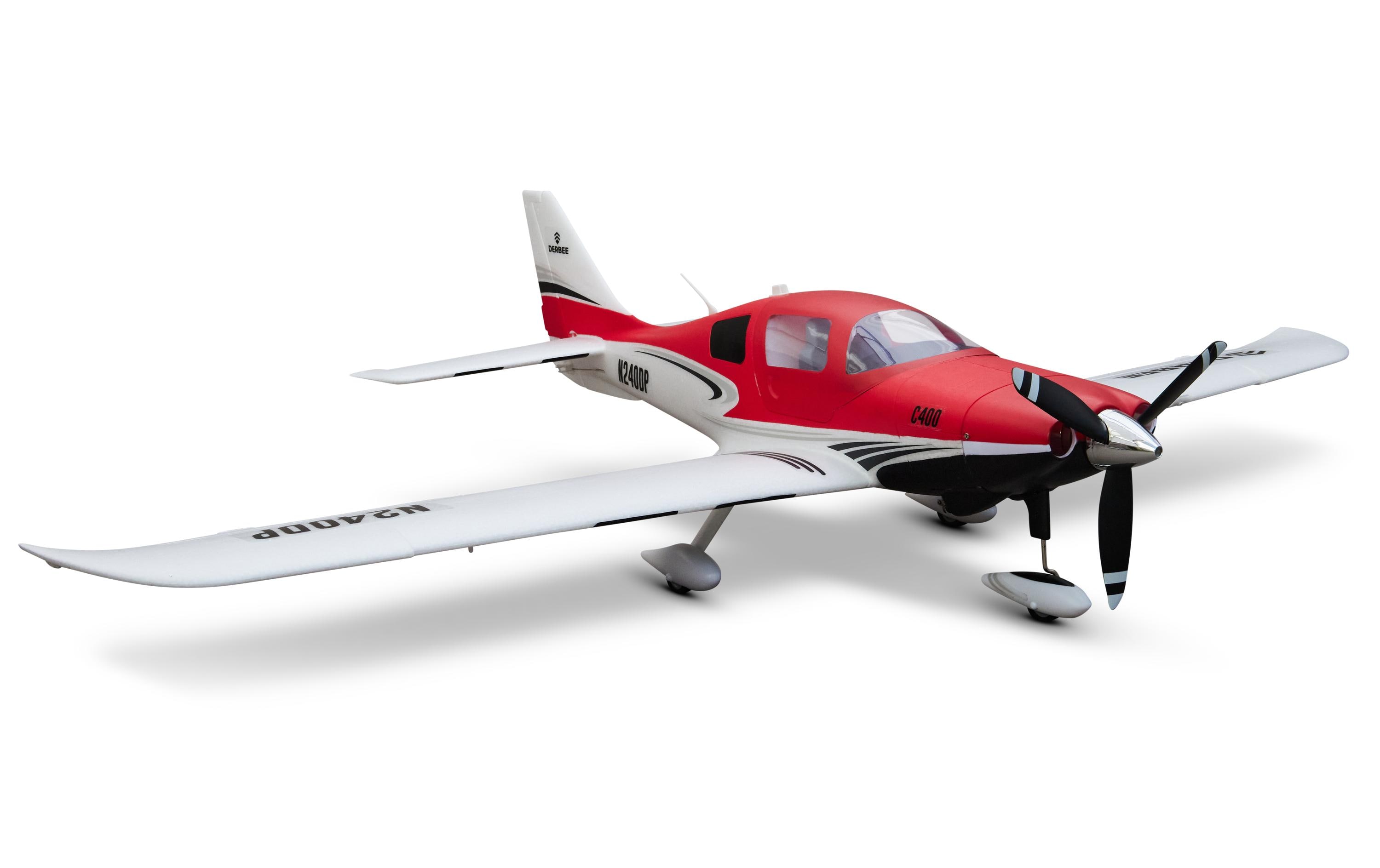 Motorflugzeug DERBEE C400 Tiefdecker 1100 mm PNP<br>Tiefdecker Modellflugzeug mit Brushless Antrieb
