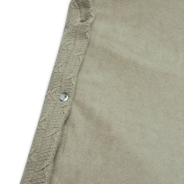 Jollein Grain Knit Waskussenhoes - Oatmeal