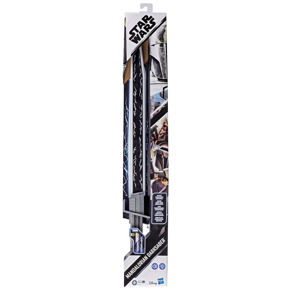 Star Wars The Mandalorian Darksaber Lichtschwert mit elektronischen Licht- und Soundeffekten