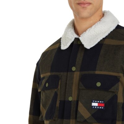Veste homme Tjm Check sherpa TOMMY HILFIGER