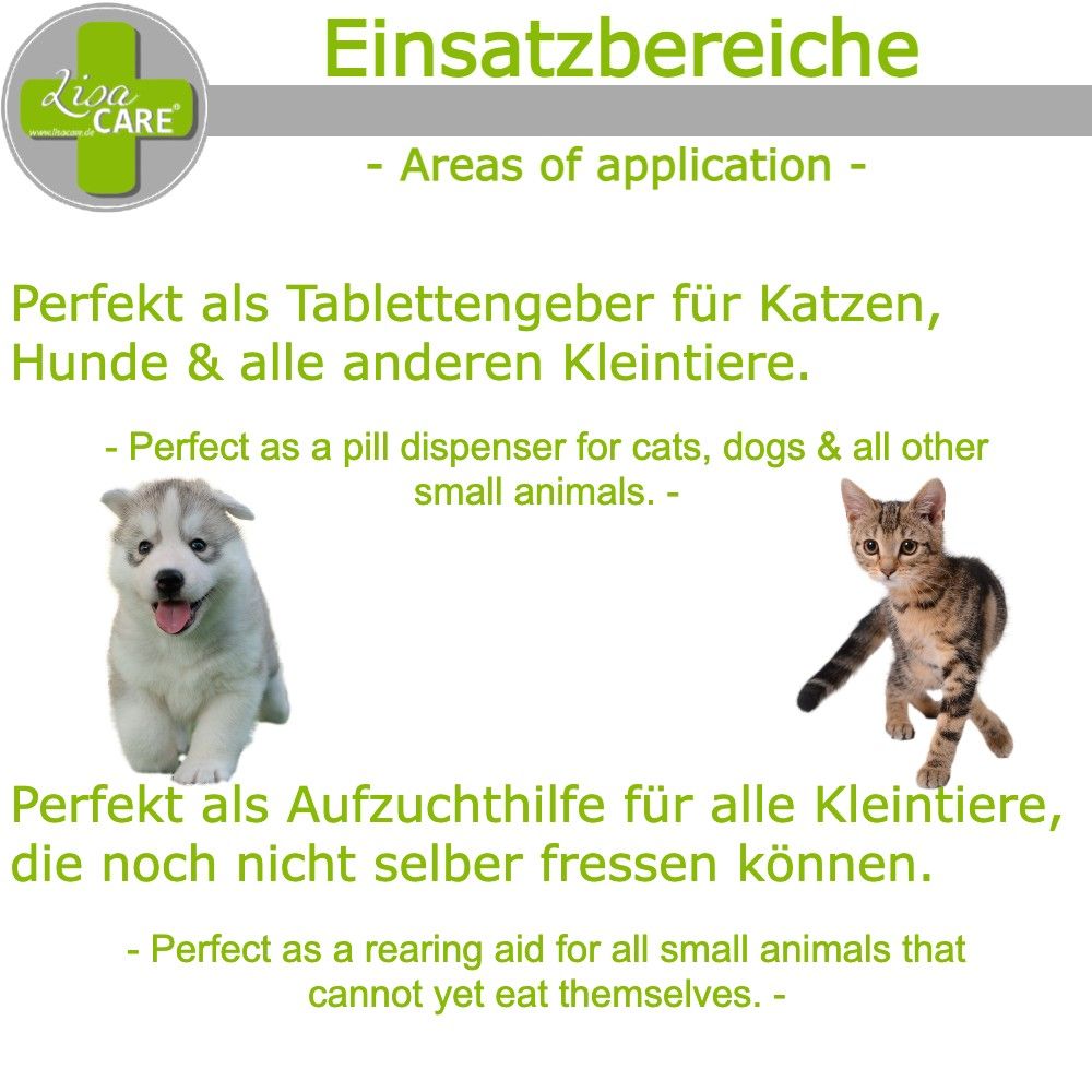 LisaCare Tablettengeber für Hunde & Katzen