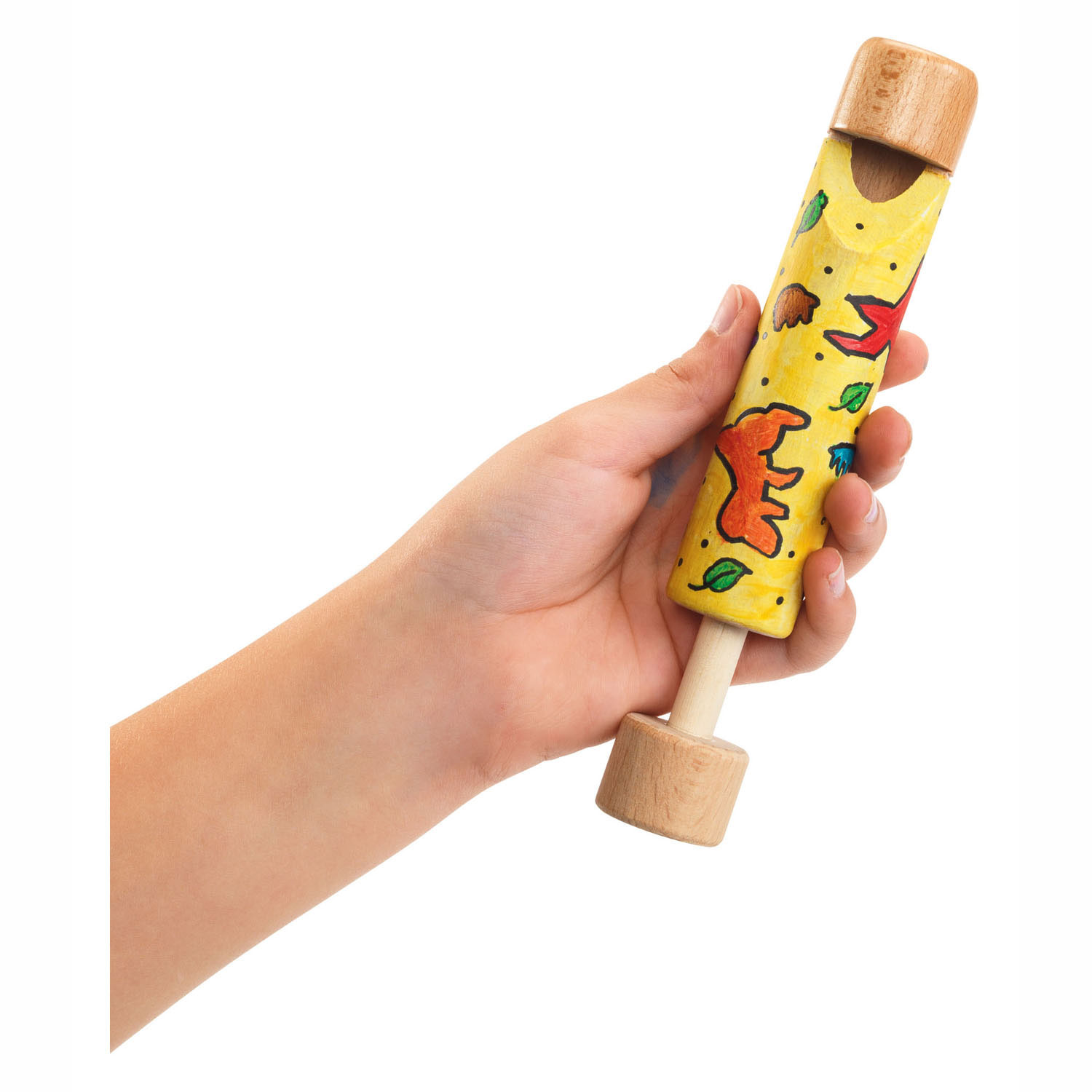 Versier je eigen Houten Schuiffluitje, 12st