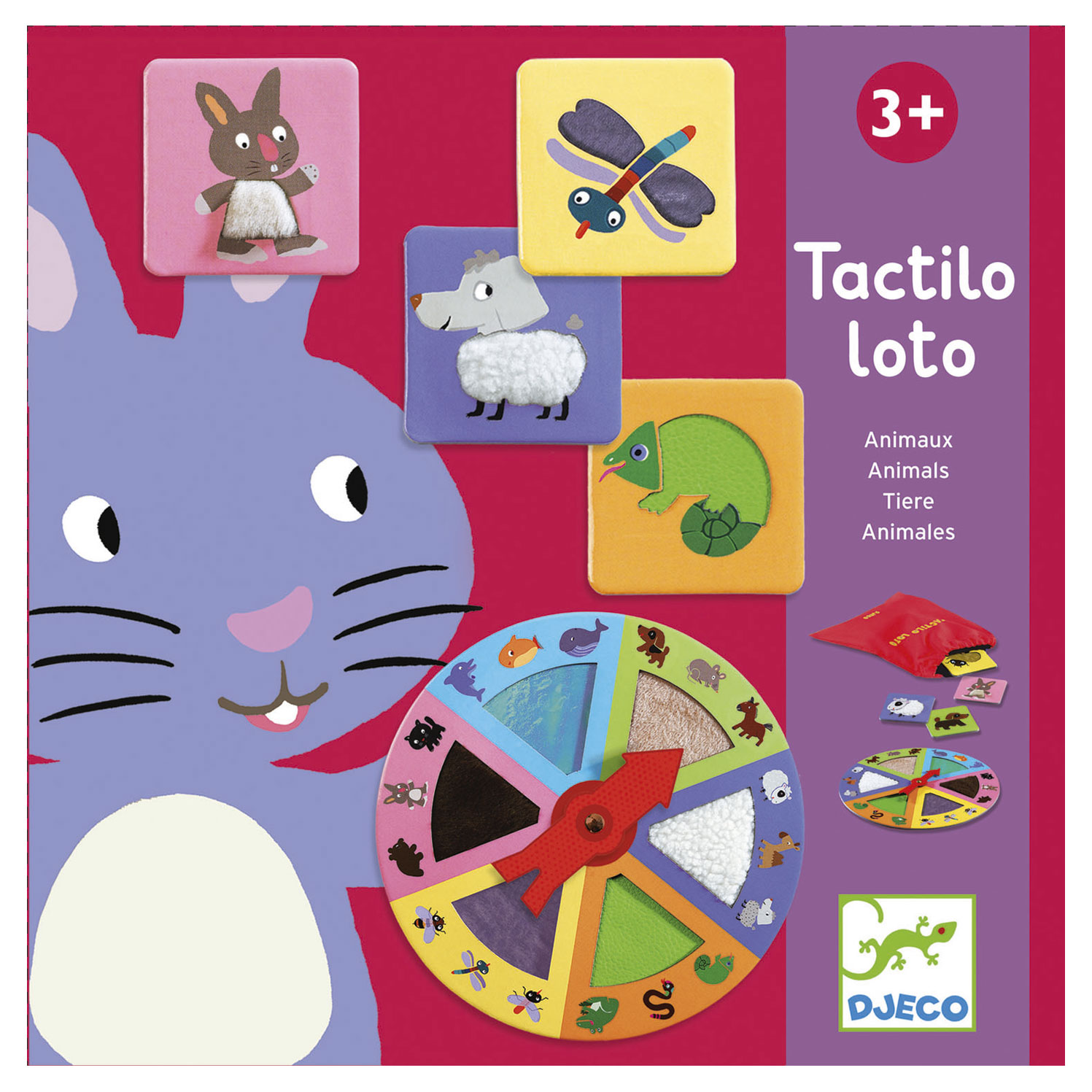 Djeco Dieren Draaispel