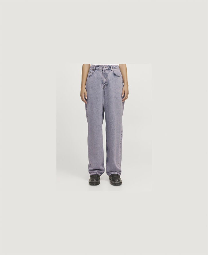 JJXX JXERIN BAGGY MW R212 JEANS EX DNM Medium blue denim/pink