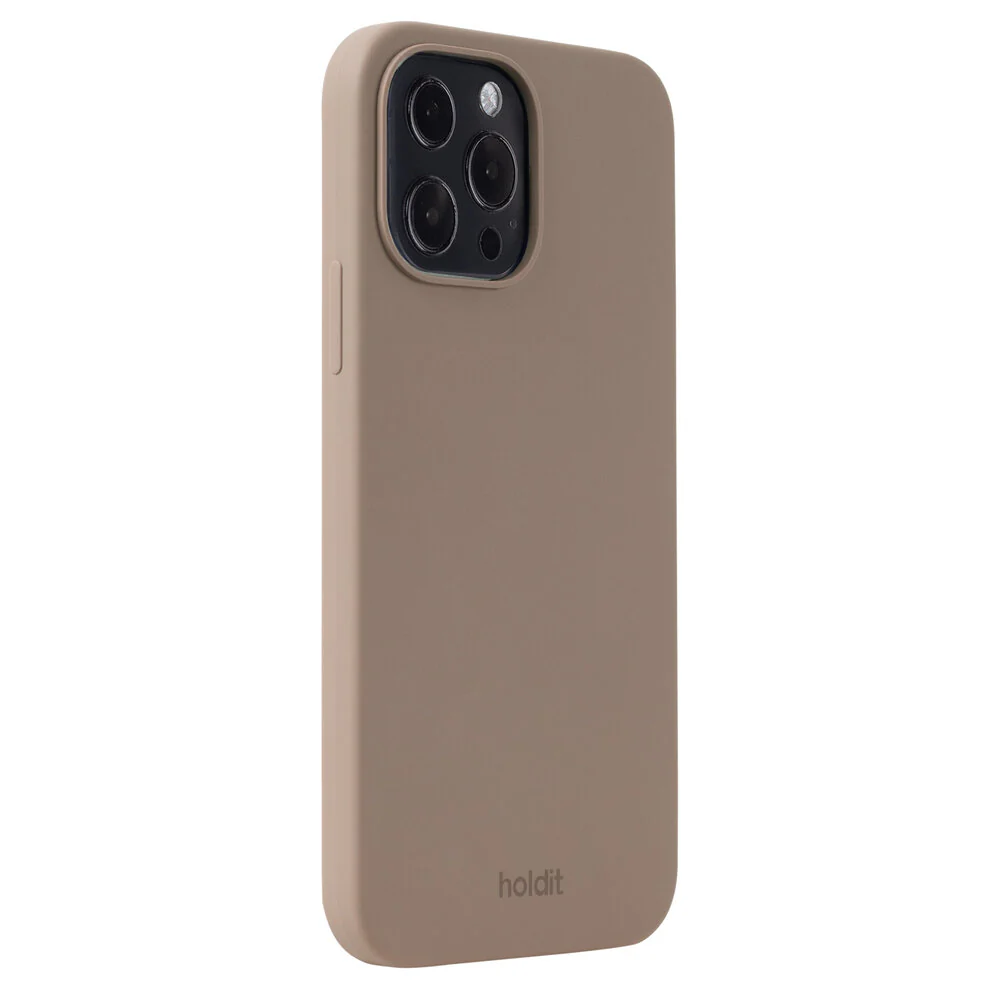 Holdit  iPhone 13 Pro Max Silicone cover - Mocha Brown