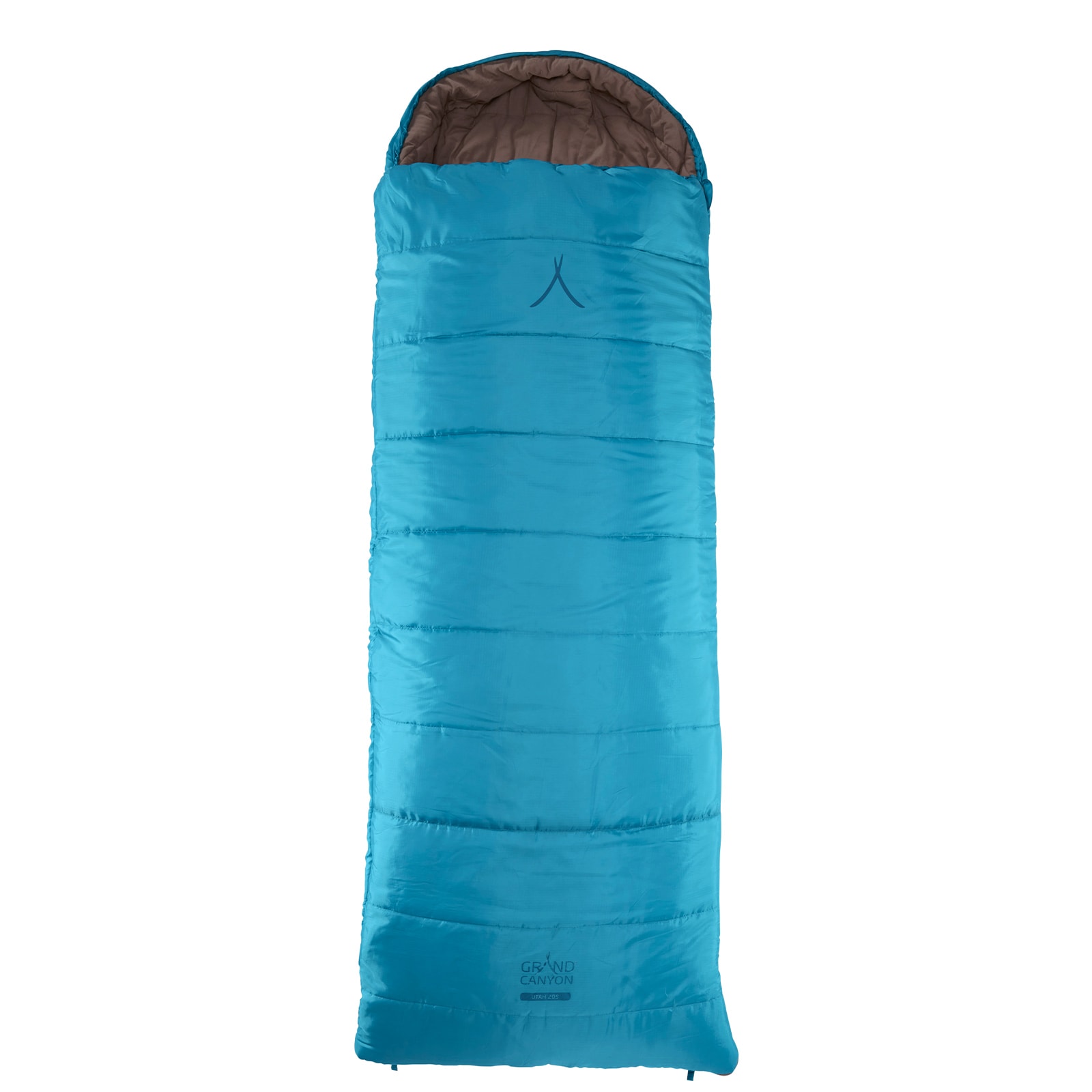GRAND CANYON Decken Schlafsack Utah 205 XL Winter 3 Jahreszeiten 2,2m Lang -20°C Farbe: Caneel Bay