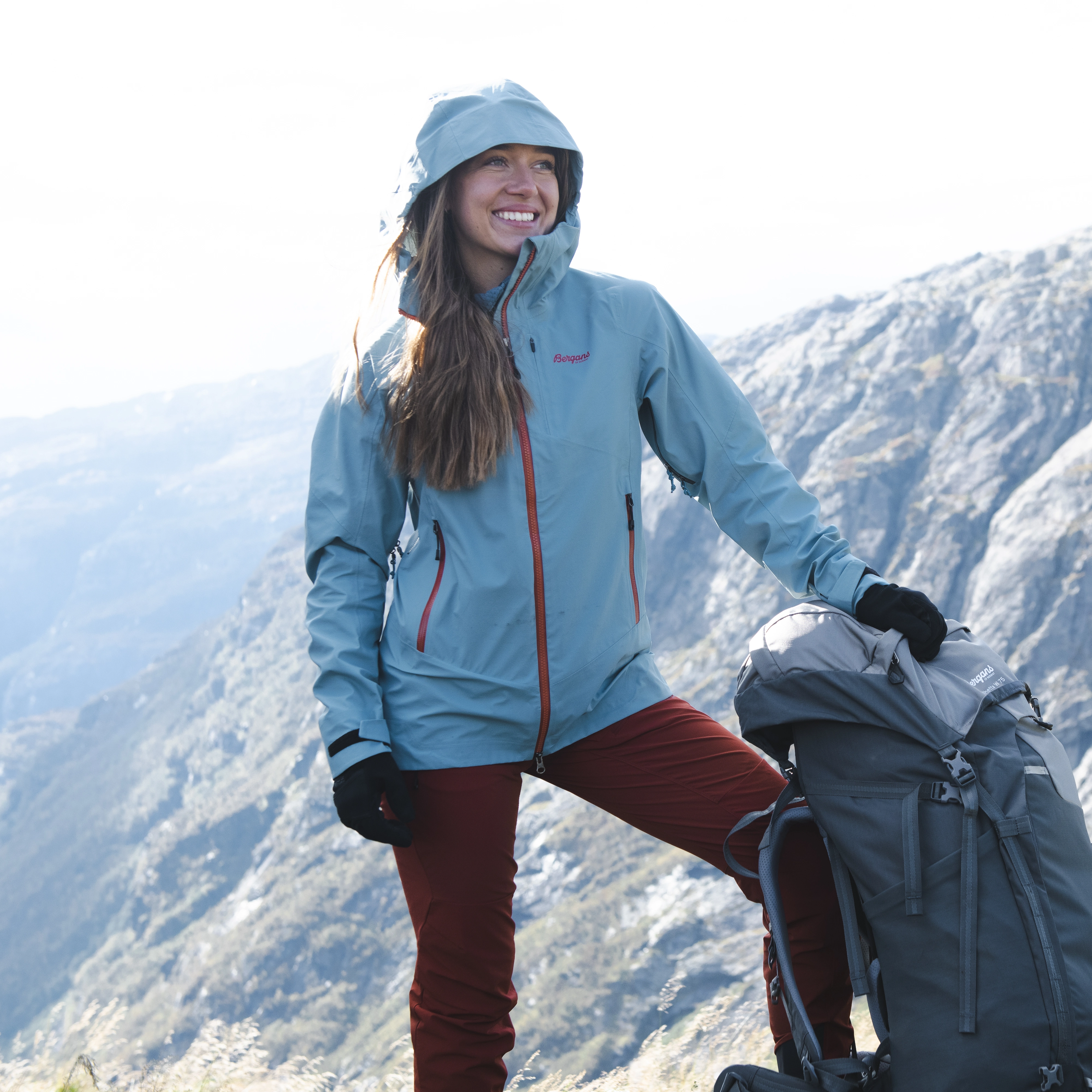Rabot V2 3L W Jacket Smoke Blue