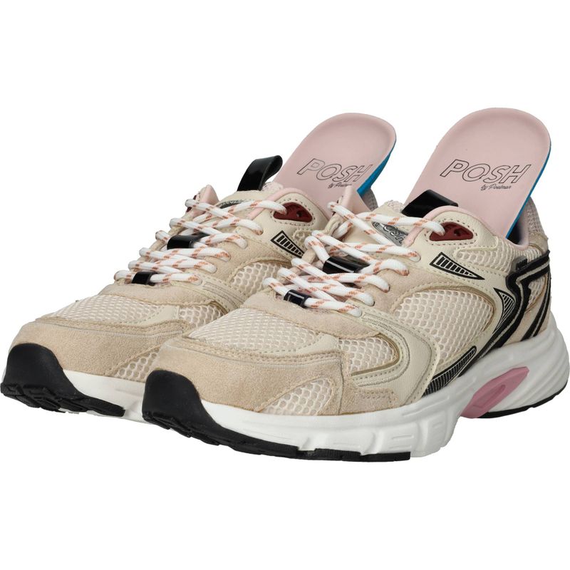 POSH by Poelman Sneakers Beige Dames