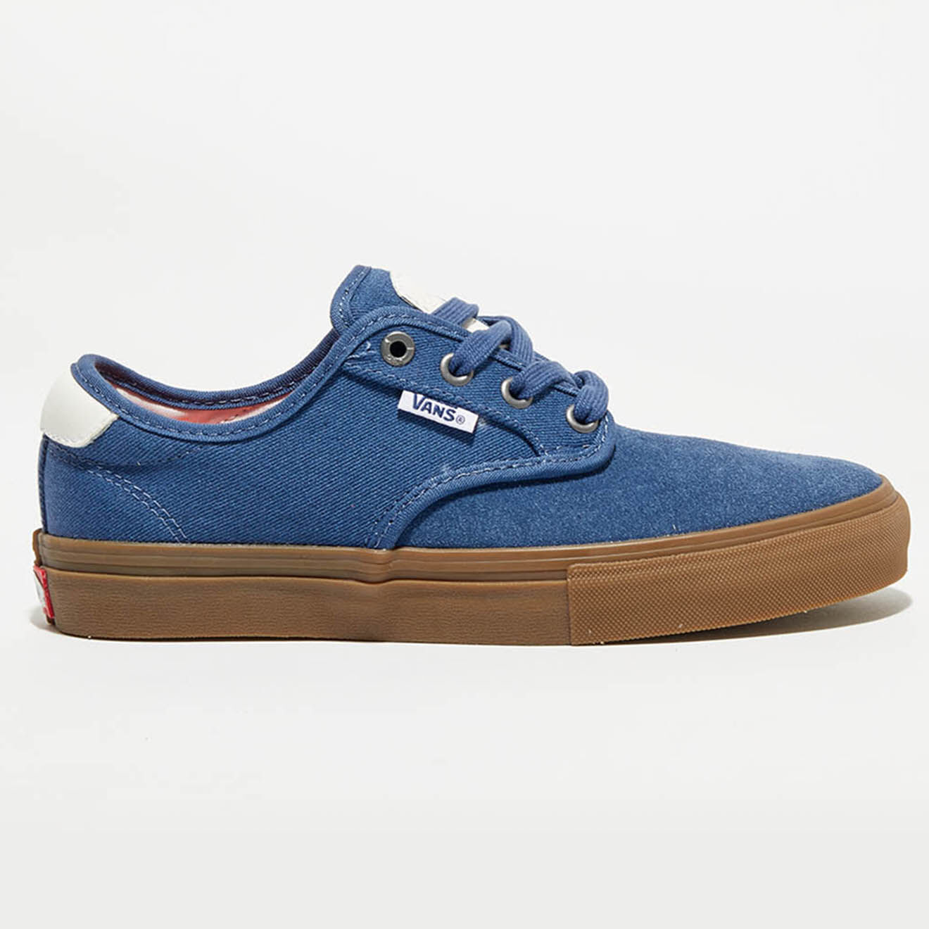 Vans Sneakers en Toile & Velours de Cuir Chima Ferguson Pro bleues