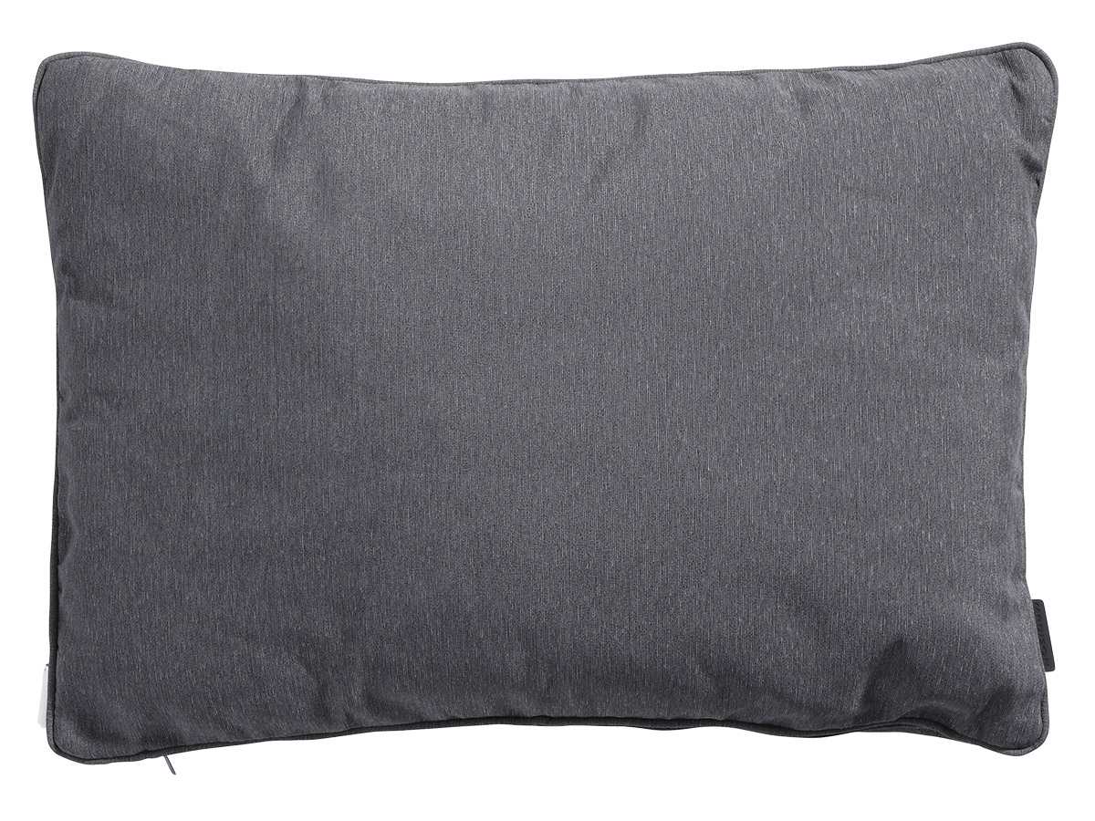 Madison Panama grey piping rechthoekig sierkussen