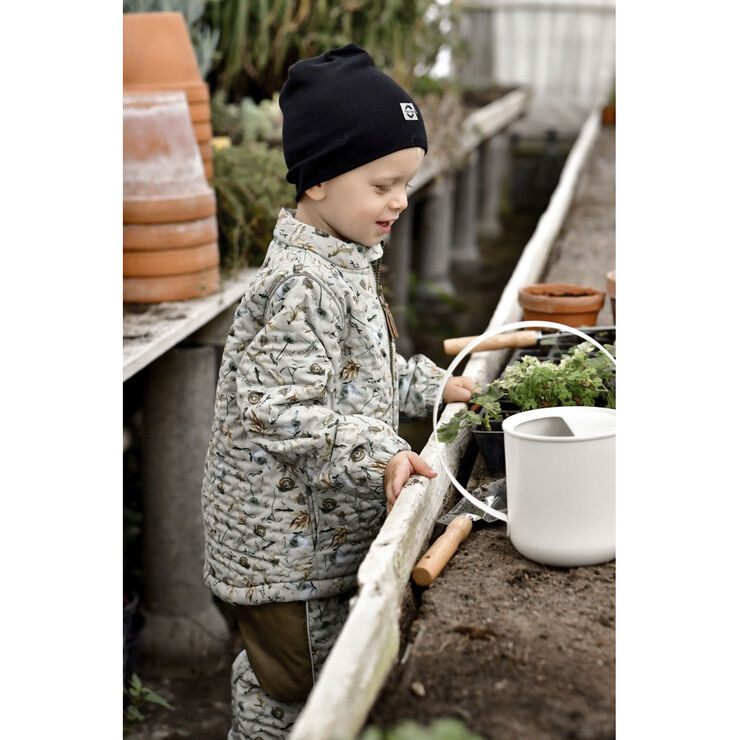 Mikk-Line Cotton Hat - Solid Blue nights