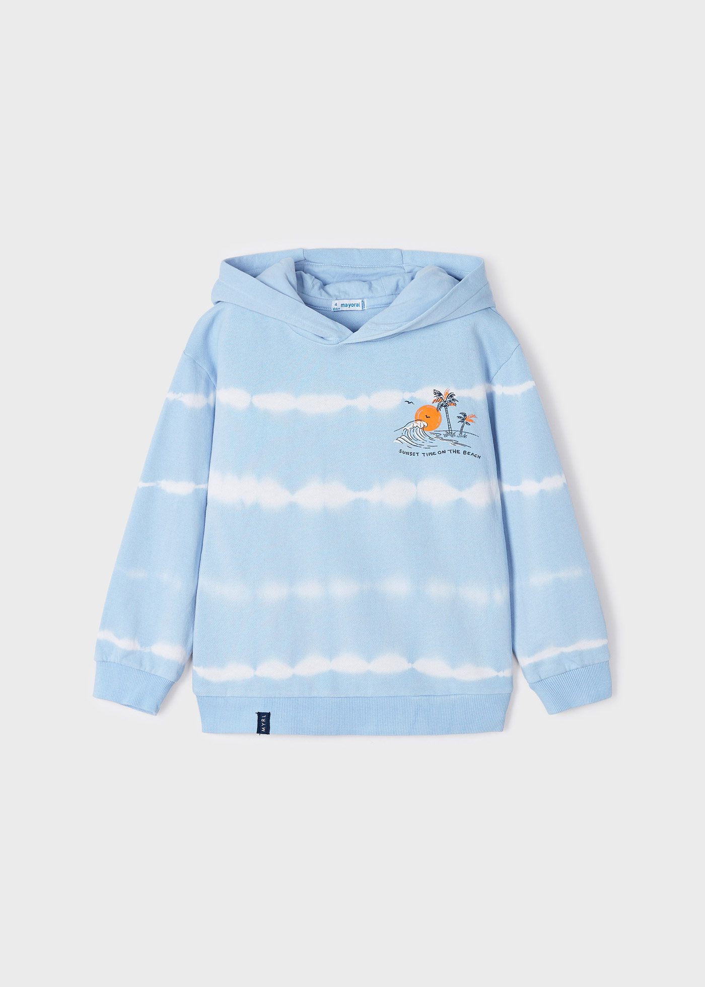 Moletom tie-dye para meninos