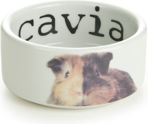 Beeztees caviavoerbak wit D 10 H 5 cm