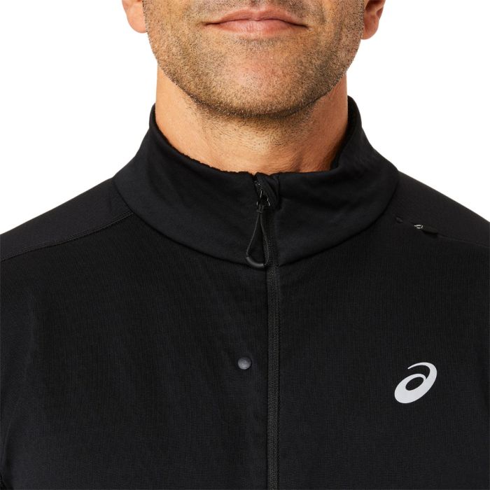 Asics Herre Mellemlag Road Winter 1/2 Zip Top Sort