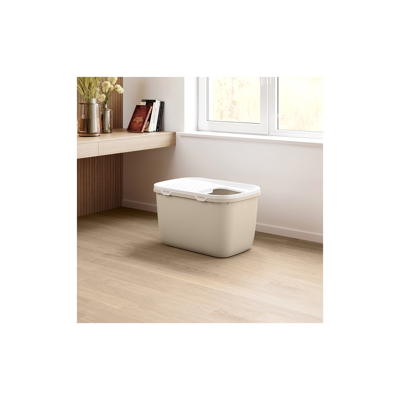Savic Haubentoilette Hop In Giant beige