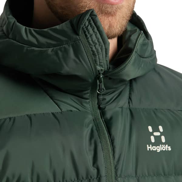 Doudoune ski HAGLÖFS BIELD DOWN HOOD MEN FJELL GREEN