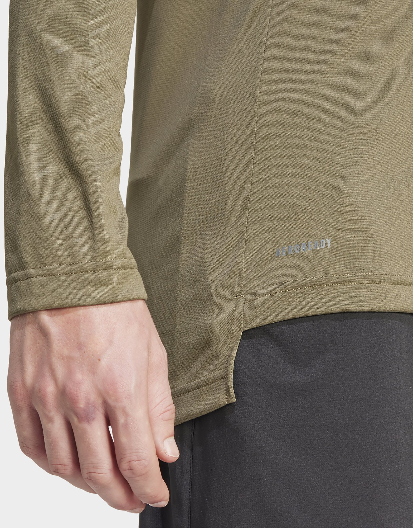 adidas T-shirt manches longues à demi-zip Terrex Multi