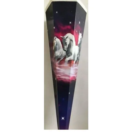 Goldbuch Schultüte Manege Frei mit weißem Tüll und weißer Borde, 85 cm, 6 eckig