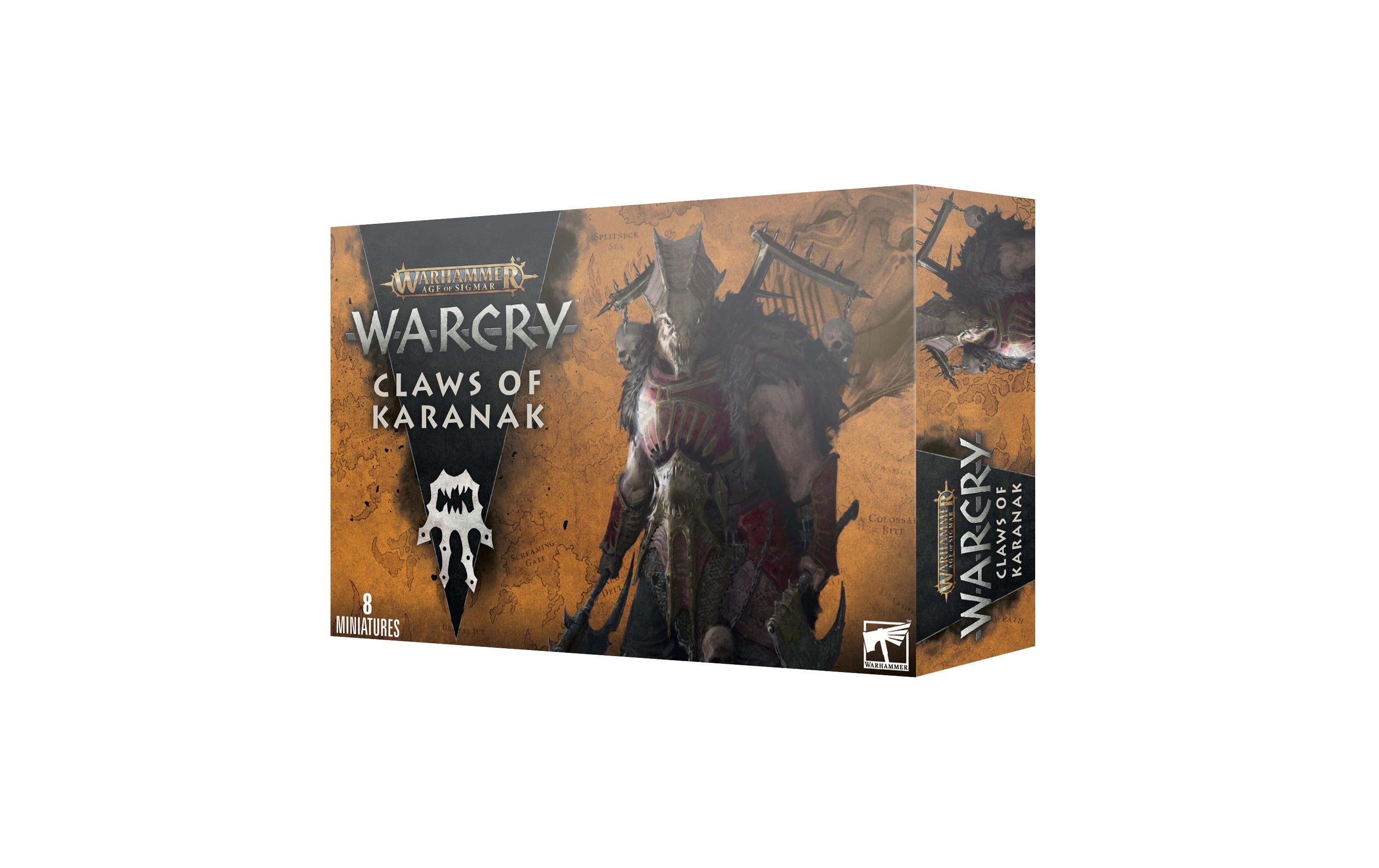 Figurenset Warhammer Warcry Karanaks KrallenWarhammer Age of Sigmar Warcry Miniaturen: Claws of Karanak
