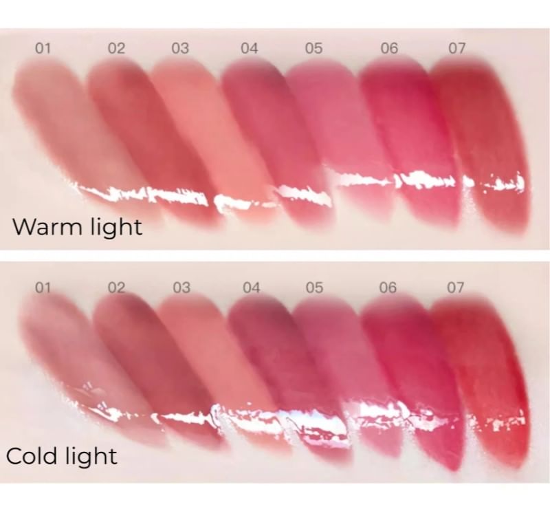 FLORTTE - Lipgloss Serum - 4 kleuren (5-7)