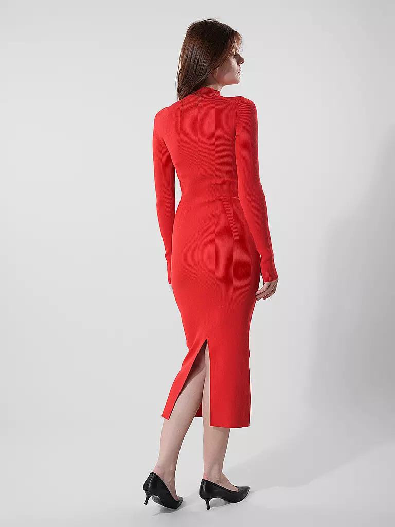 DRYKORN Midikleid AMARILIA rot