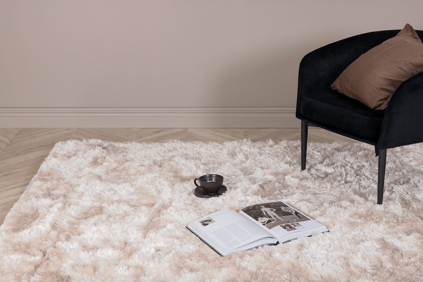 Shiva gulvteppe Teppe 300x200, beige