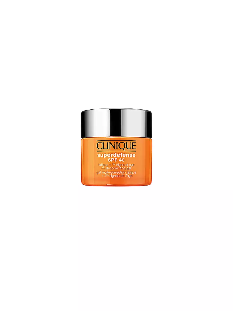 CLINIQUE Superdefense SPF 40 Fatigue + 1st Signs of Age Multi-Correcting Gel 50ml keine Farbe