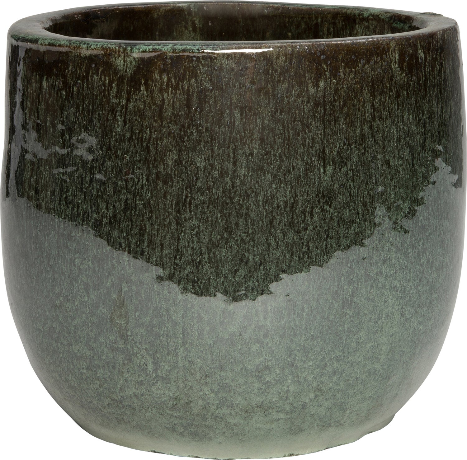 Intratuin bloempot Bungxe groen D 21,5 H 19,5 cm