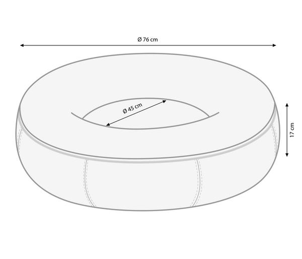 Dehner Lieblinge Kuschelbett Cookie, rund
