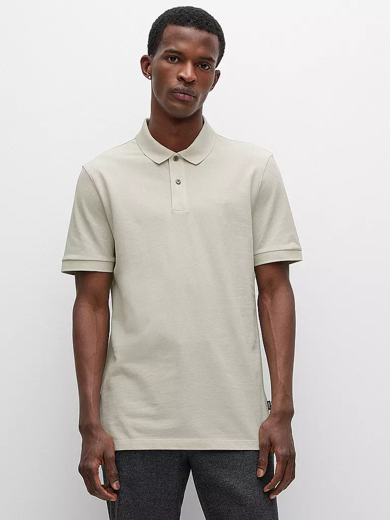 BOSS Poloshirt Regular Fit PALLAS creme