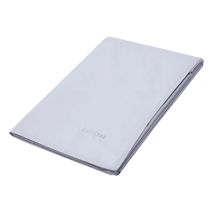 Suite 702 Housse de couette en percale organique | Lilas