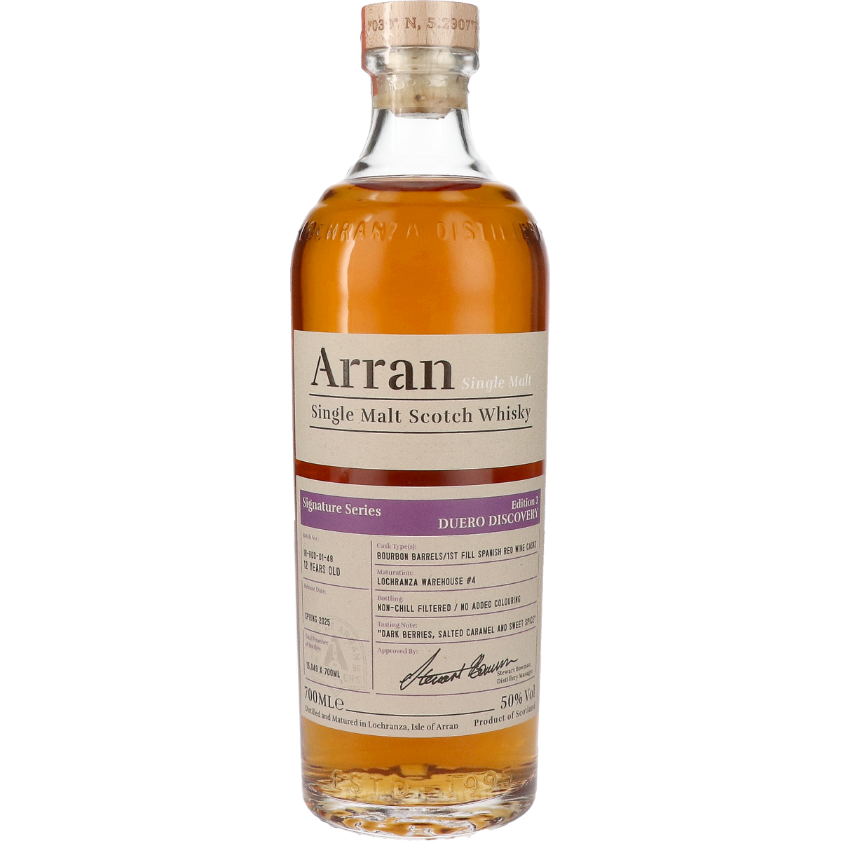 Arran Signature Series Edition 3 Duero Discovery 70 cl