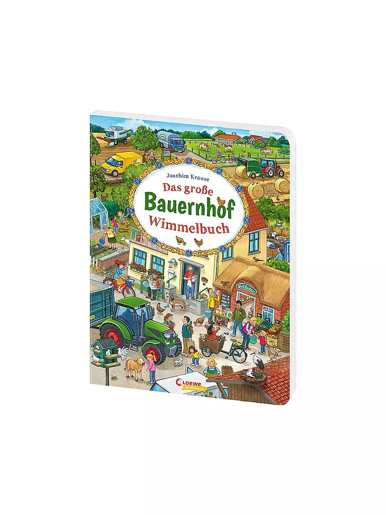 LOEWE VERLAG Wimmelbuch - Das große Bauernhof  keine Farbe