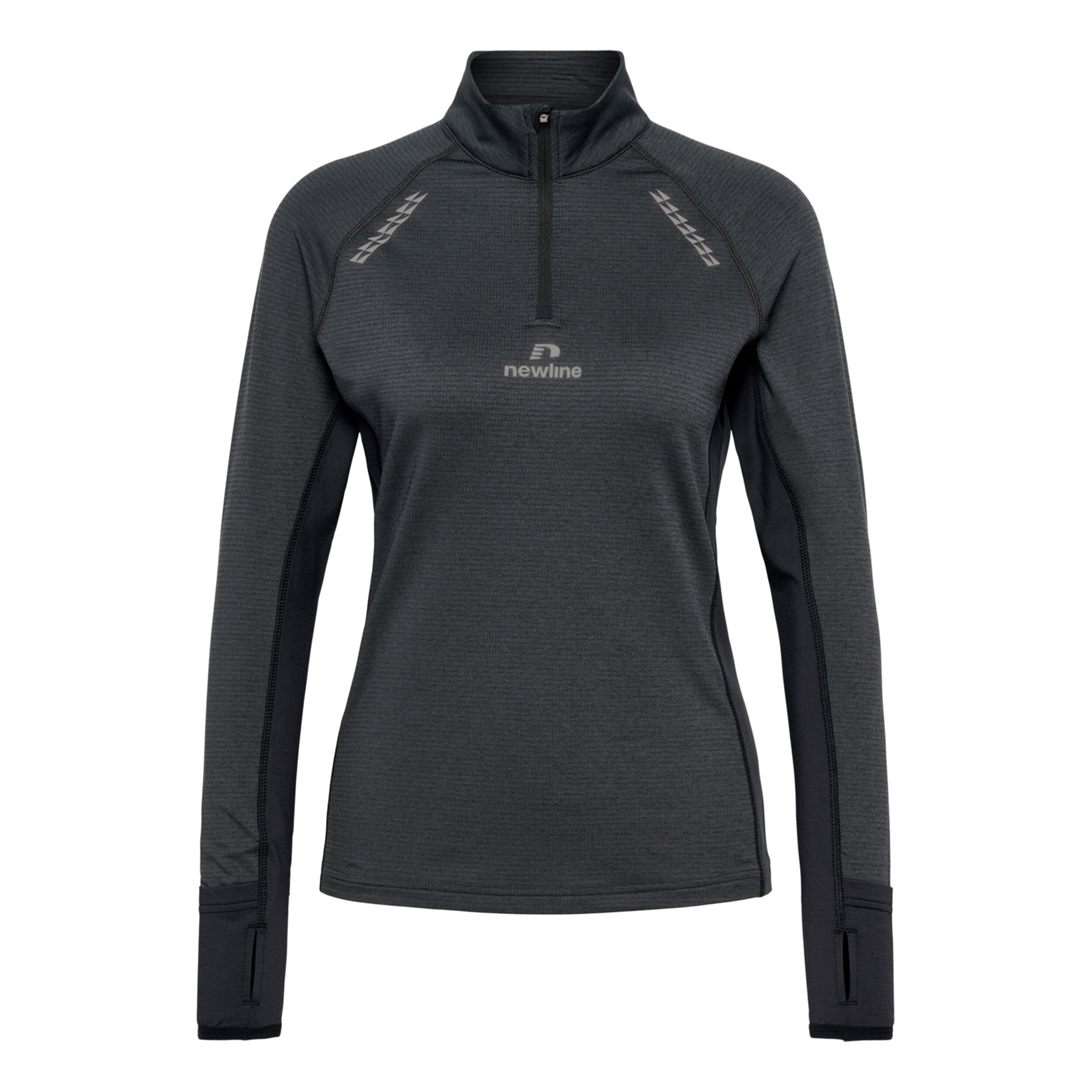 Newline Mesa Half-Zip Top De Course Femmes - Noir
