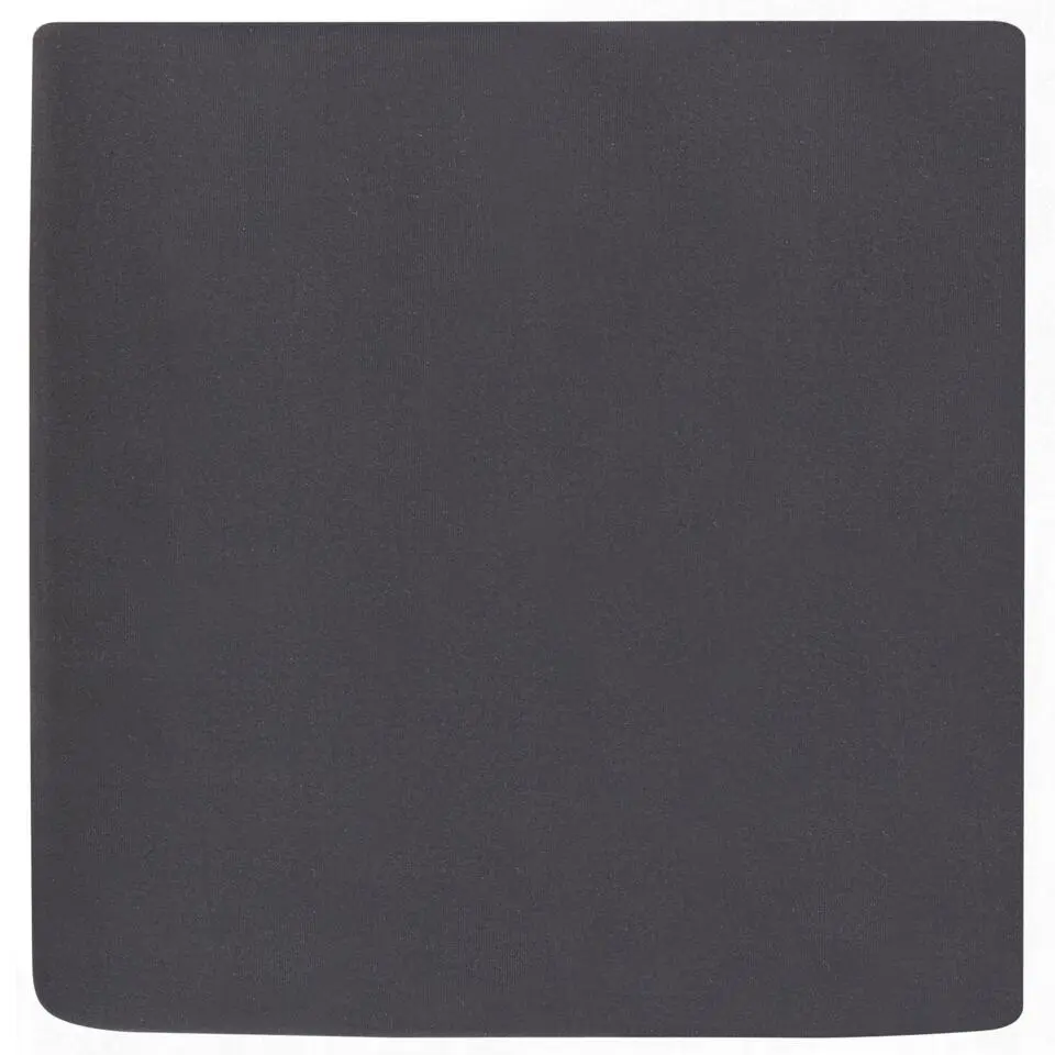 CANETTO - Tuinstoel set van 2 - Zwart - Aluminium