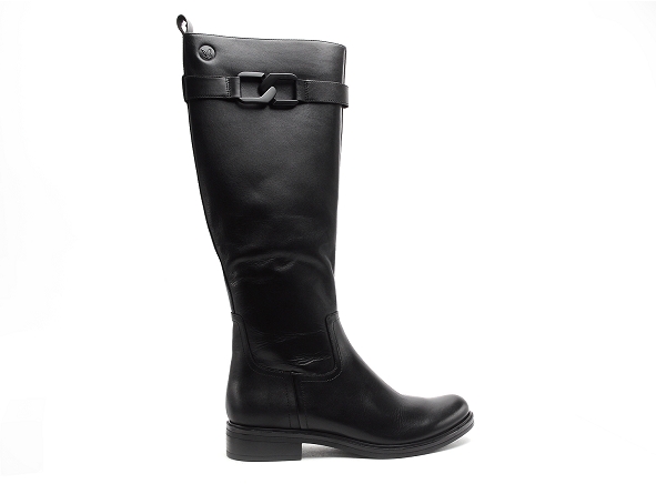 Caprice bottes plates femme 25503 noir